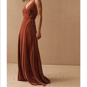 Jenny yoo Andi velvet dress in English rose, 12